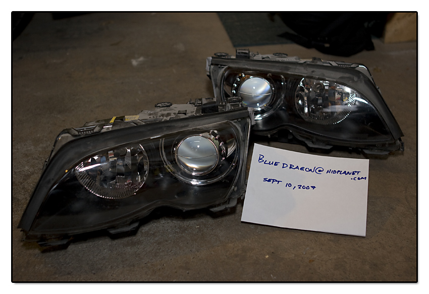Bmw e46 facelift xenon headlights #4